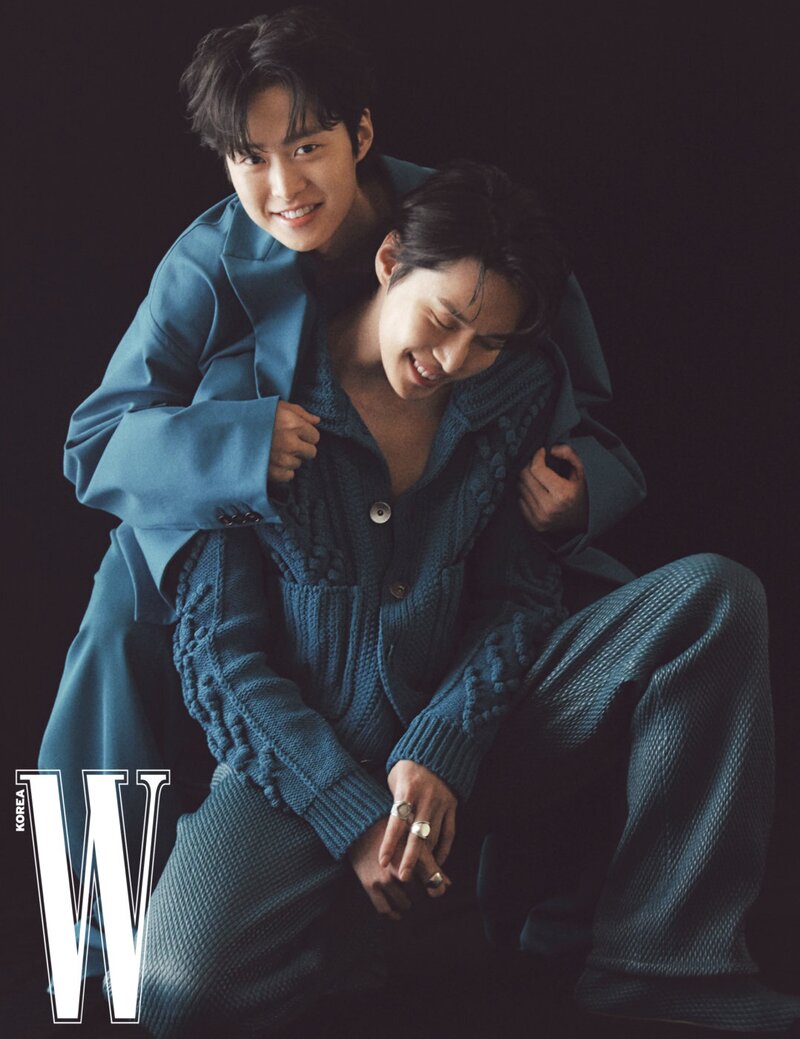 Gong Myung & Doyoung for W Korea 2021 May Issue documents 3