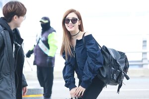 160303 SNSD Tiffany at Incheon Airport