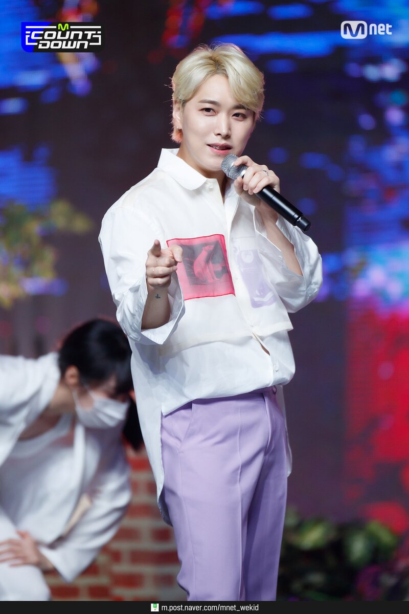 210909 Sungmin "Goodnight, Summer" at MCountdown documents 2
