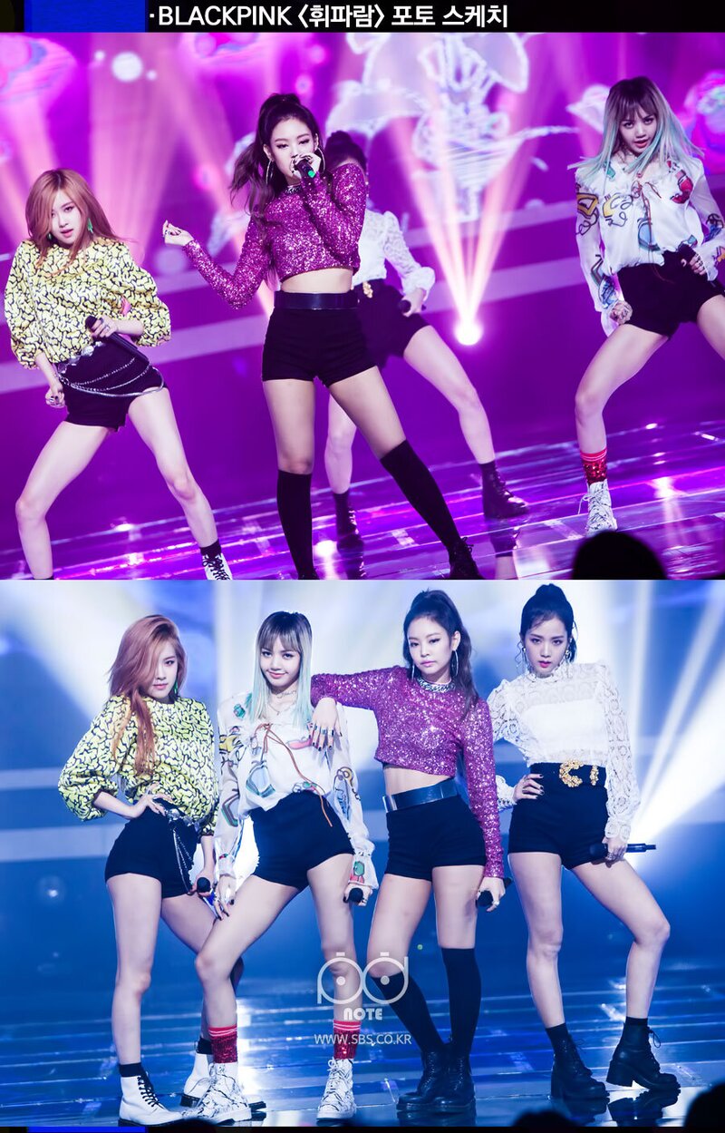 160821 BLACKPINK - “WHISTLE” & “BOOMBAYAH” at SBS Inkigayo documents 6