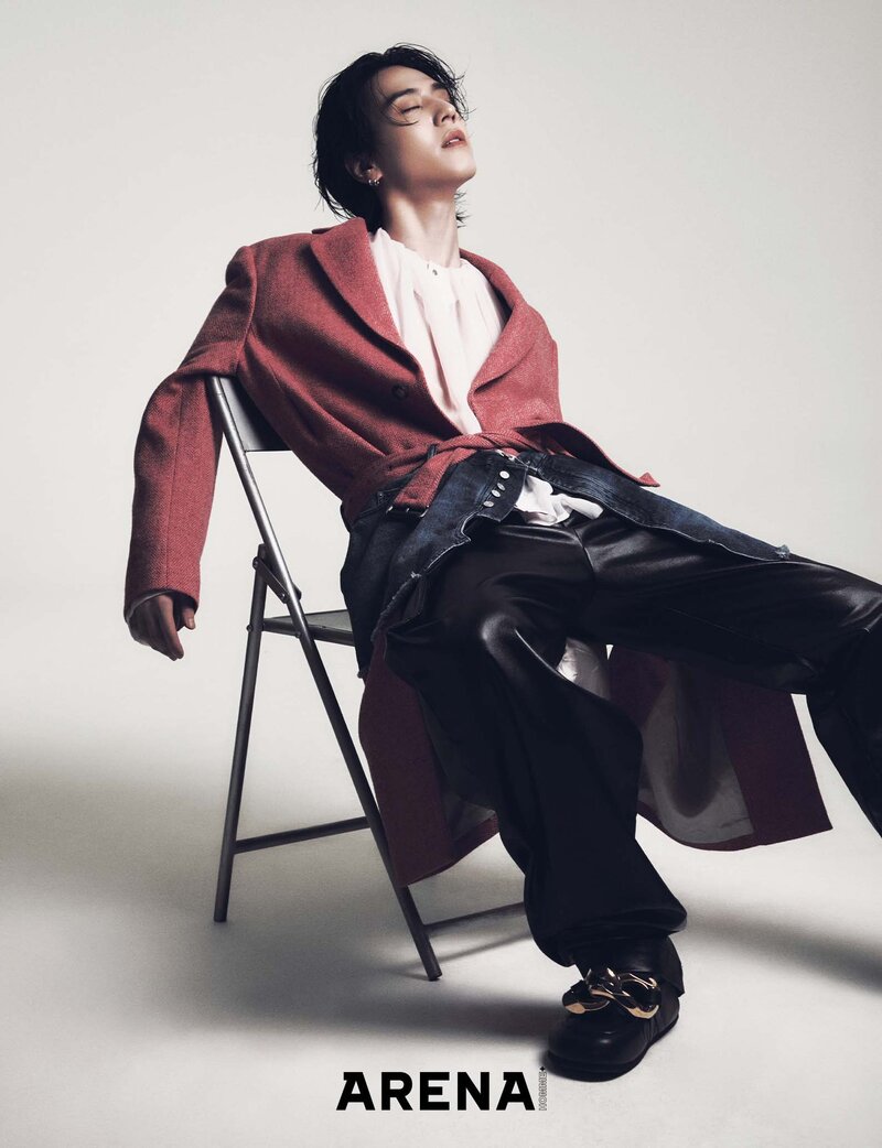GOT7 YUGYEOM for ARENA HOMME+ February Issue 2023 documents 3