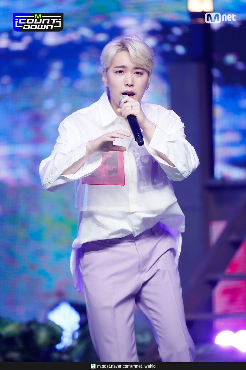 210909 Sungmin "Goodnight, Summer" at MCountdown documents 10