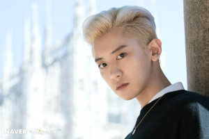 EXO's Chanyeol -  Overseas brand promotion photoshoot by Naver x Dispatch in Italy