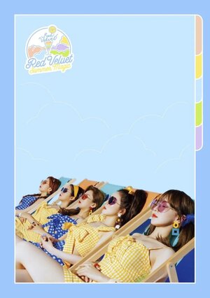 Red Velvet 'Summer Magic' iTunes digital booklet