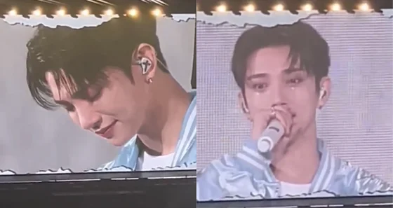 Netizens React to SEVENTEEN Joshua Crying at their Tokyo Dome Concert