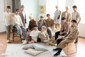 SEVENTEEN's "An Ode" promotion photoshoot by Naver x Dispatch