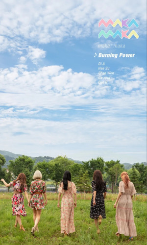 Maka Maka - Burning Power 1st Single Album teasers