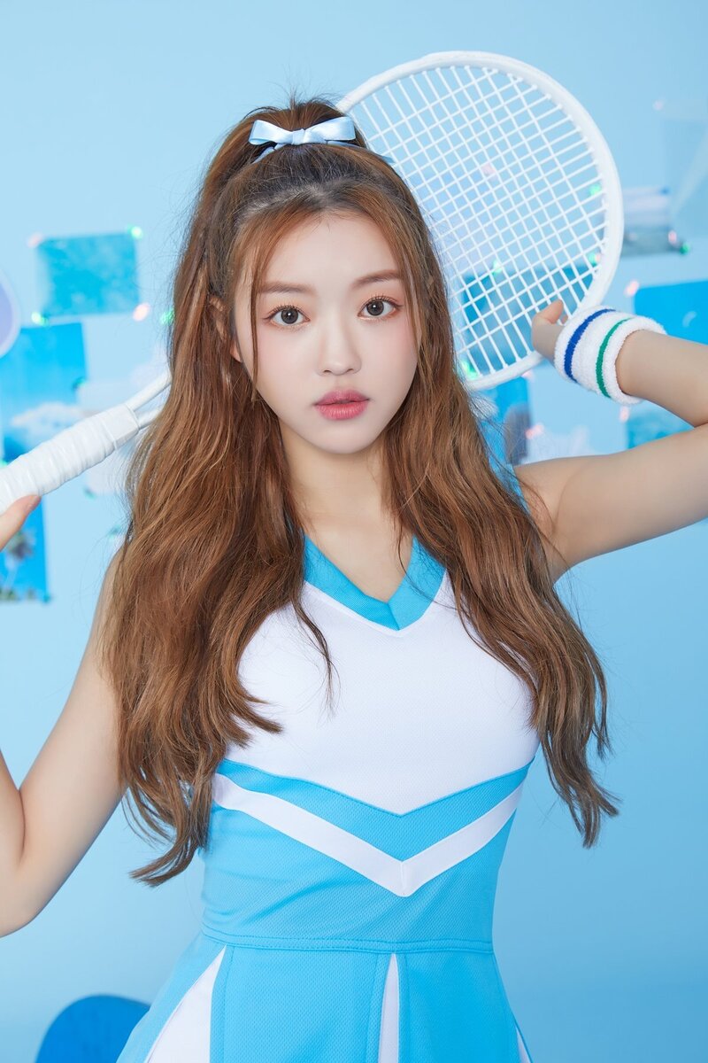 OH MY GIRL - Cute Concept 'Blizzard Blue' - Photoshoot by Universe documents 16