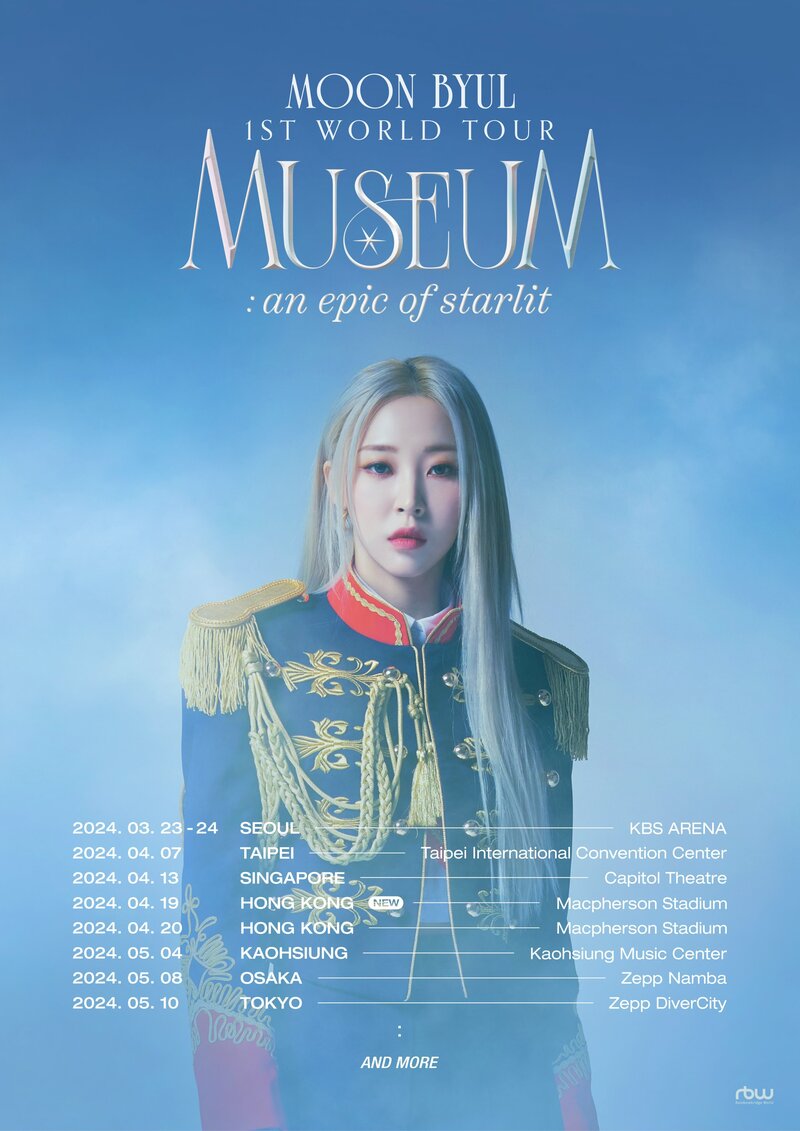 Moon Byul 1st World Tour "MUSEUM : an epic of starlit" Concept Photos documents 2