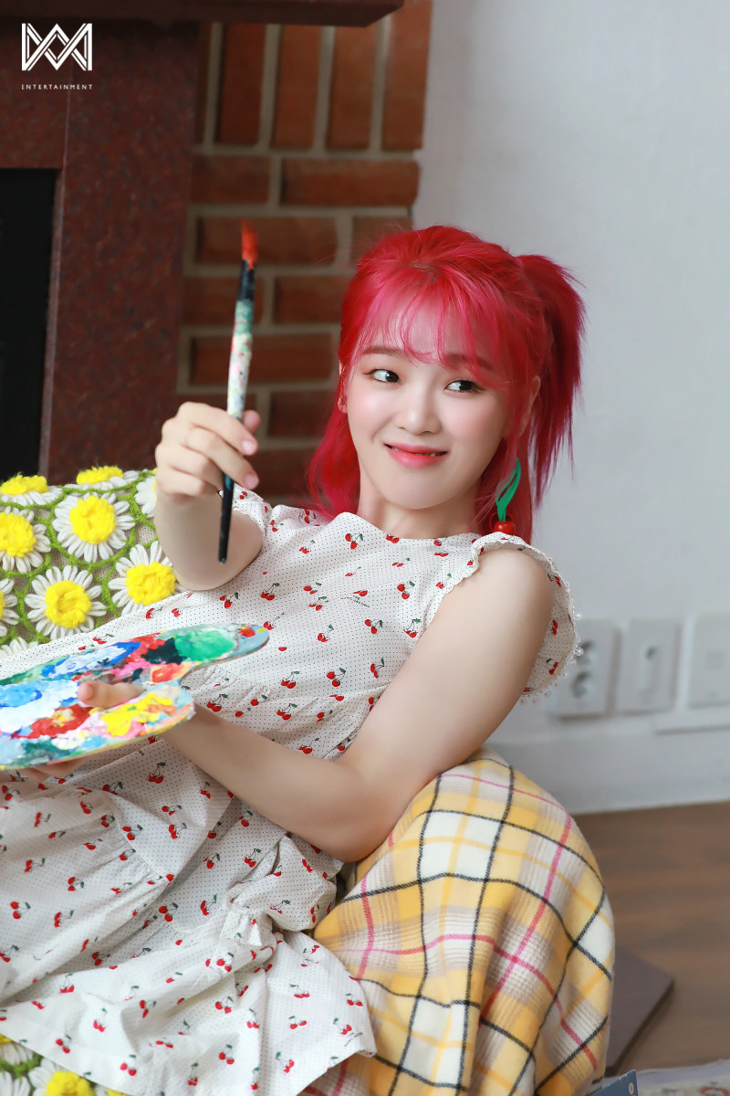 210514 WM Naver Post - OH MY GIRL's 8th Mini Album 'Dear. OHMYGIRL' Jacket Shoot documents 4