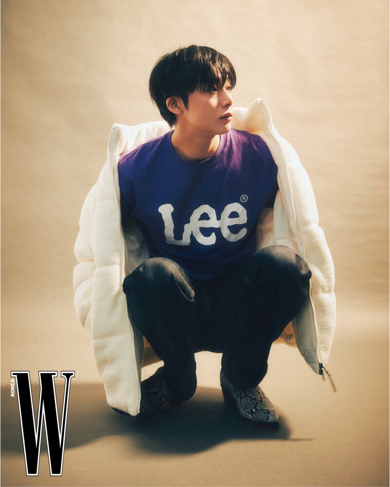 MONSTA X HYUNGWON for W Korea x LEE Jeans November Issue 2022 documents 3