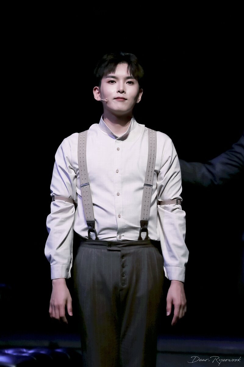 200818 Ryeowook at 'Sonata Of a Flame' Musical documents 6