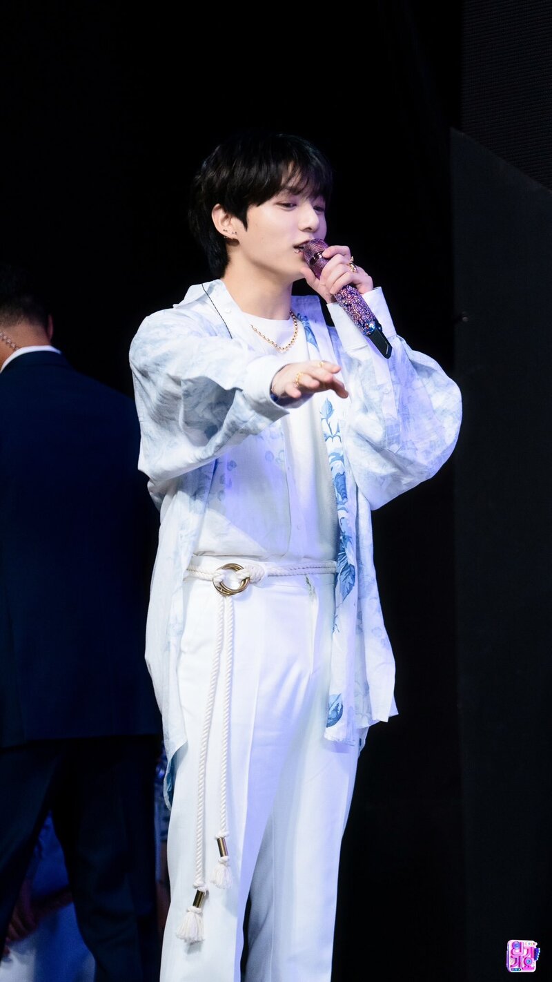 230617 BTS Jungkook at Inkigayo '10th Anniversary Never-Before-Seen Images Tribute' documents 16