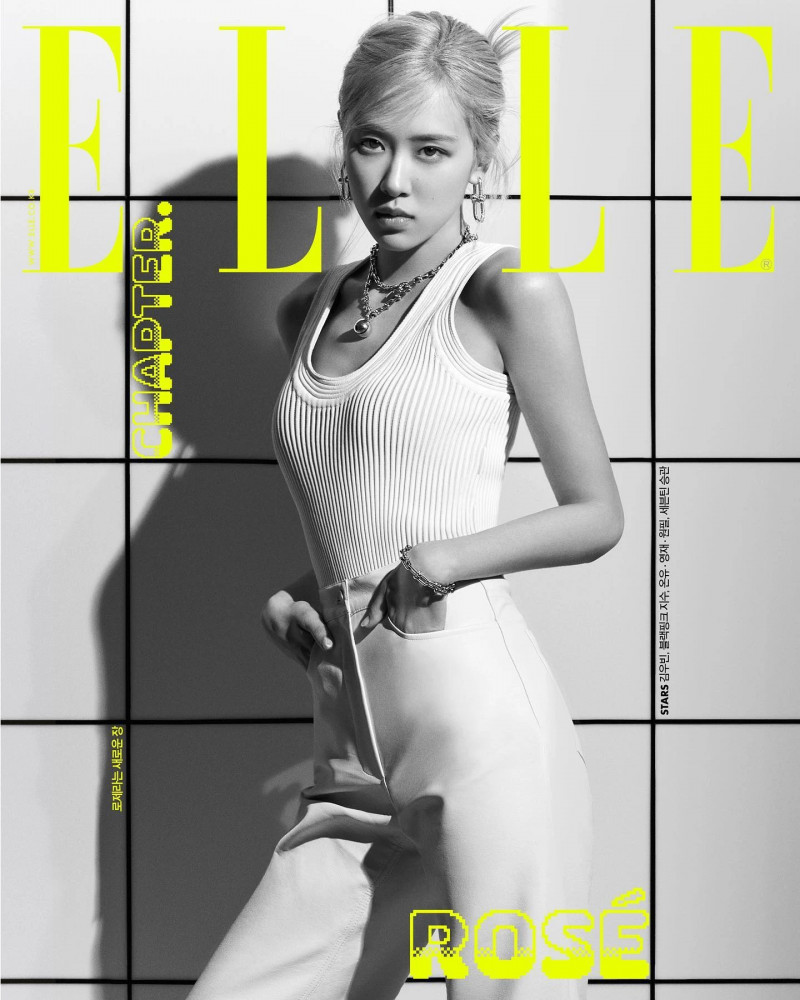 BLACKPINK Rosé for ELLE Korea Magazine June 2021 Issue documents 2