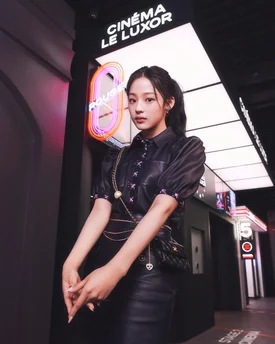 Minji at CHANEL Nuit Blanche at Seoul