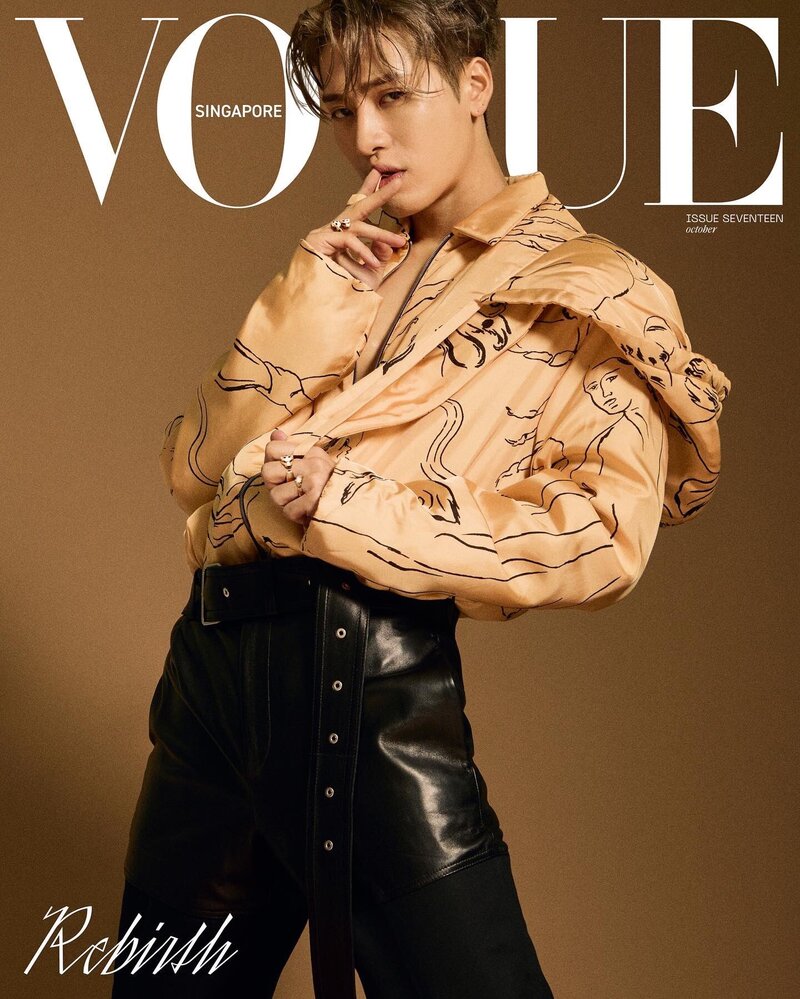 GOT7 JACKSON WANG for VOGUE Singapore October 'REBIRTH' Issue 2022 documents 1