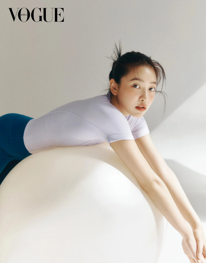 Red Velvet Yeri for Vogue Korea Magazine June 2021 Issue x lululemon documents 4