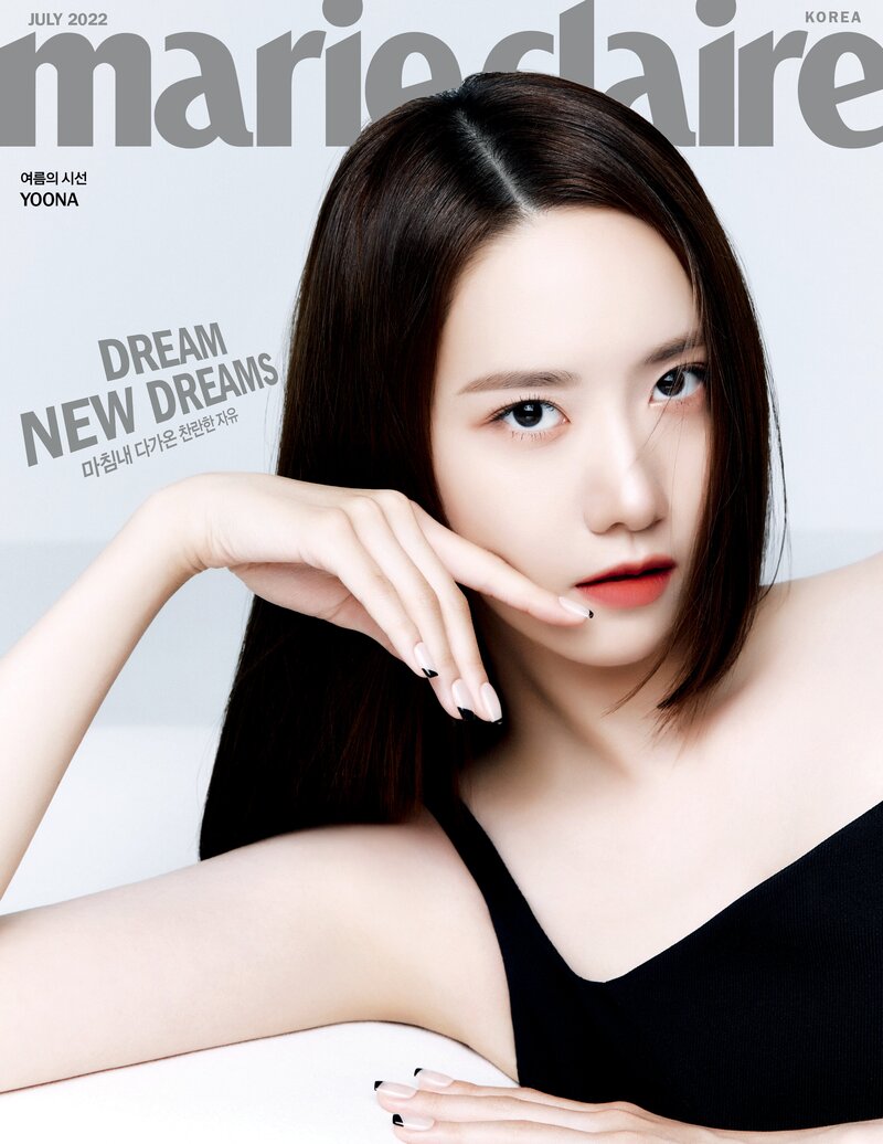 SNSD YOONA for MARIE CLAIRE Korea x ESTEÉ LAUDER July Issue 2022 documents 1