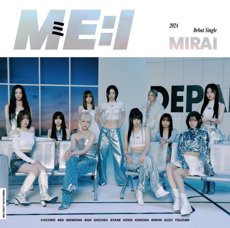 ME:I - MIRAI 1st Single Album teasers documents 3