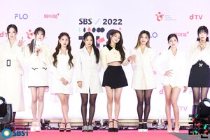 221224 fromis_9 at SBS Gayo Daejeon Red Carpet