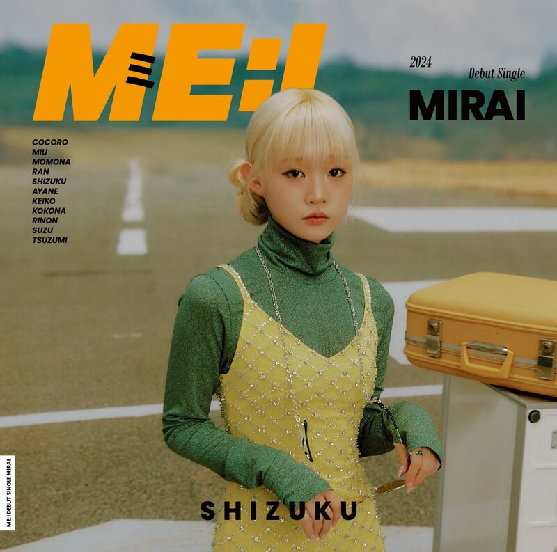 ME:I - MIRAI 1st Single Album teasers documents 13