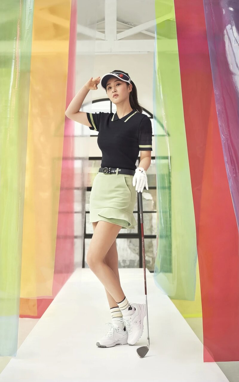 SNSD's Yuri & Hyoyeon for Le Coq Golf 2021 SS documents 8