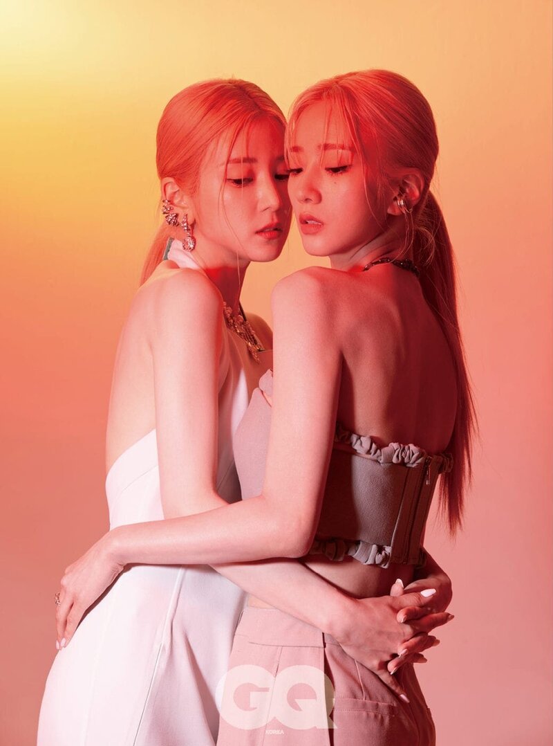 ChoBom Chorong and Bomi  for GQ Korea July 2022 issue documents 2