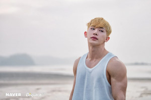 Wonho - 'Love Synonym #1 : Light for Me' Jacket Shoot by Naver x Dispatch