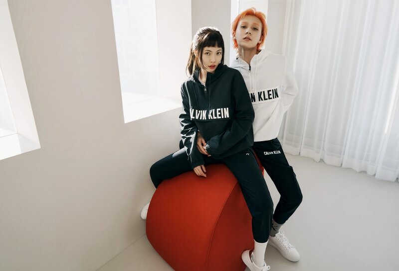 Hyuna & Dawn for Calvin Klien 2021 SS Collection documents 4