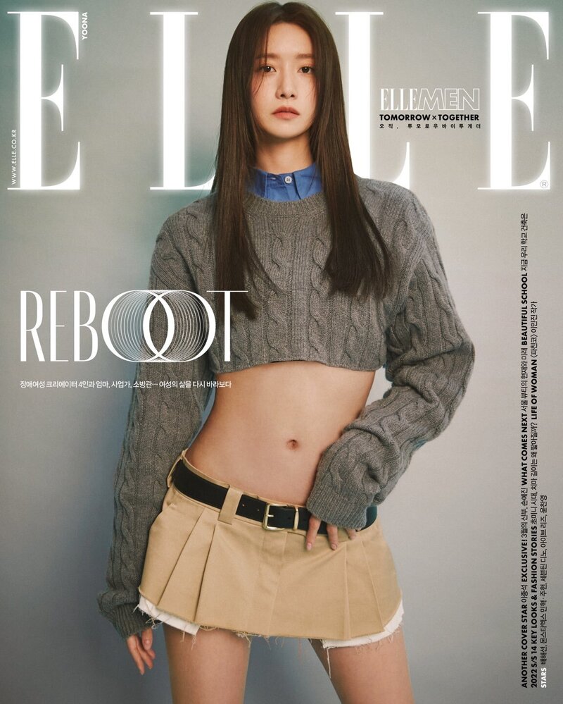 Yoona for ELLE Magazine March 2022 documents 1