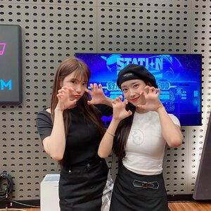 220727 StationZ89.1 Instagram Update - Sumin's STAYZ w/ Guest Suyun of Rocket Punch