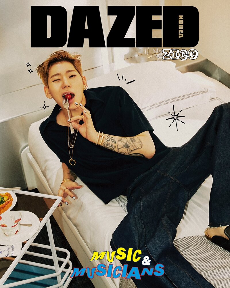 ZICO for DAZED Korea x TIFFANY & CO. August Issue 2022 documents 2