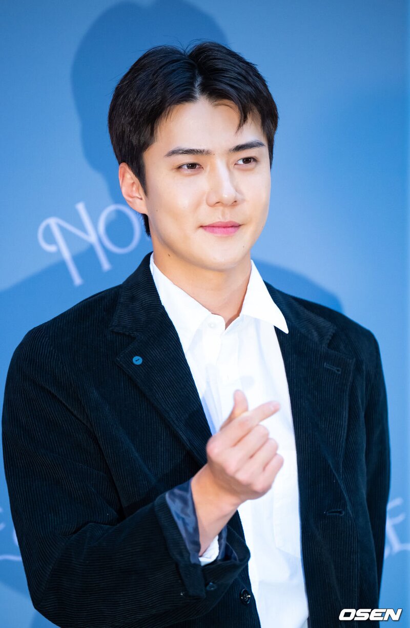 230914 Sehun at NOICE Pop-up Shop Event documents 1