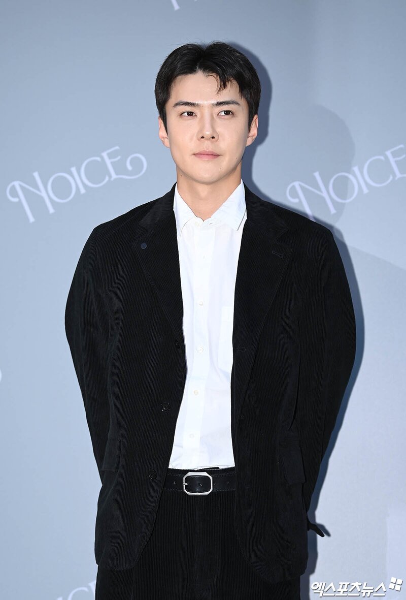 230914 Sehun at NOICE Pop-up Shop Event documents 10
