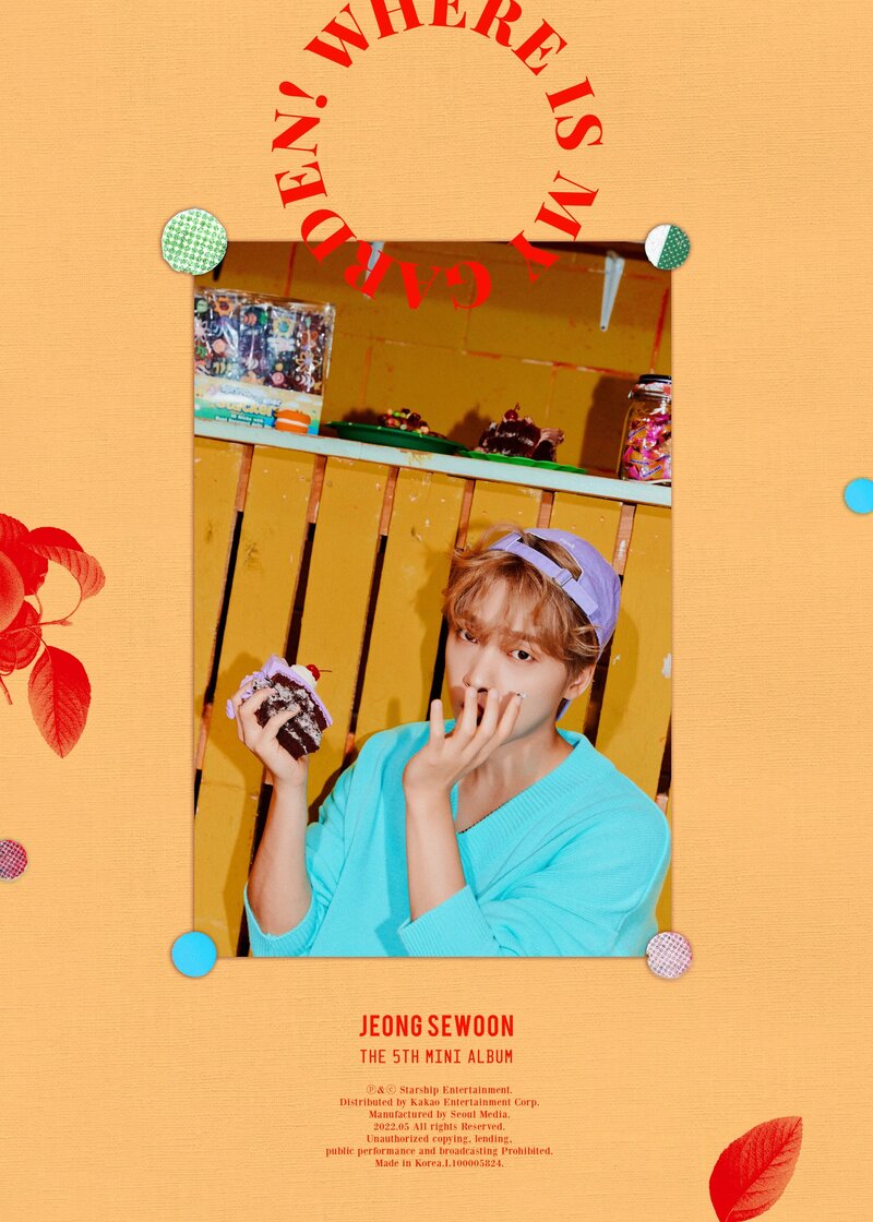 Jeong Sewoon - "Where is My Garden!" Concept Photos documents 1