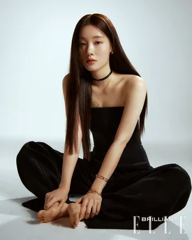 JUNG CHAEYEON for ELLE BRILLIANT x QEELIN Jewellery May Issue 2023