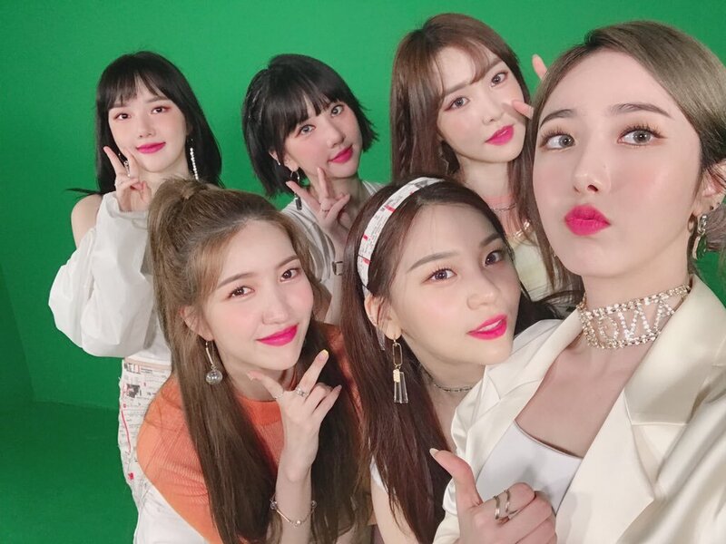 190722 INKIGAYO Twitter Update with GFRIEND documents 2