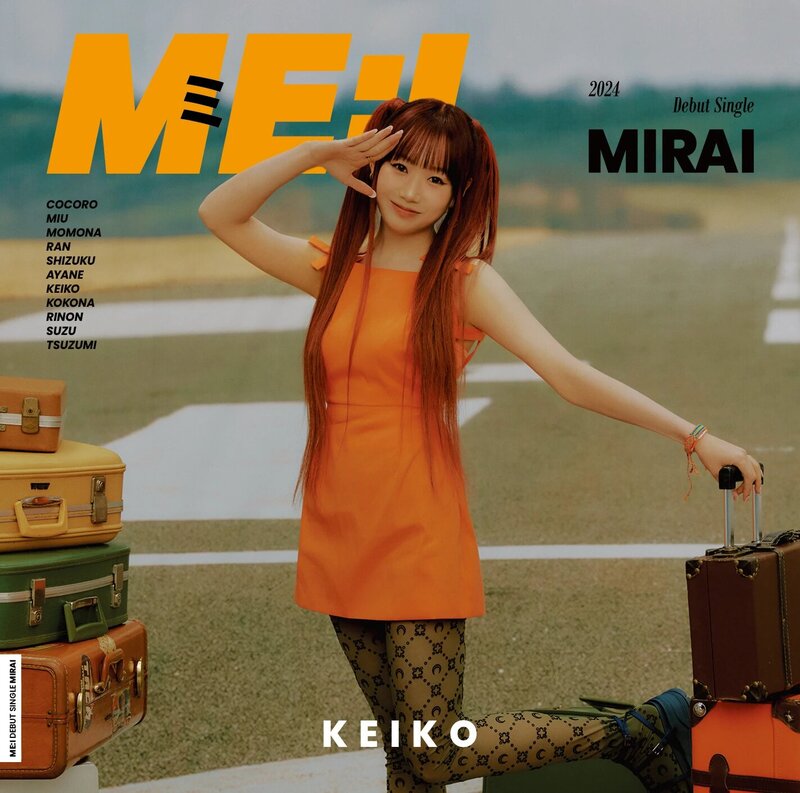 ME:I - MIRAI 1st Single Album teasers documents 7