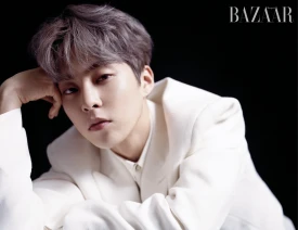 EXO's Xiumin for 'Harper's Bazaar' Magazine April 2019 issues
