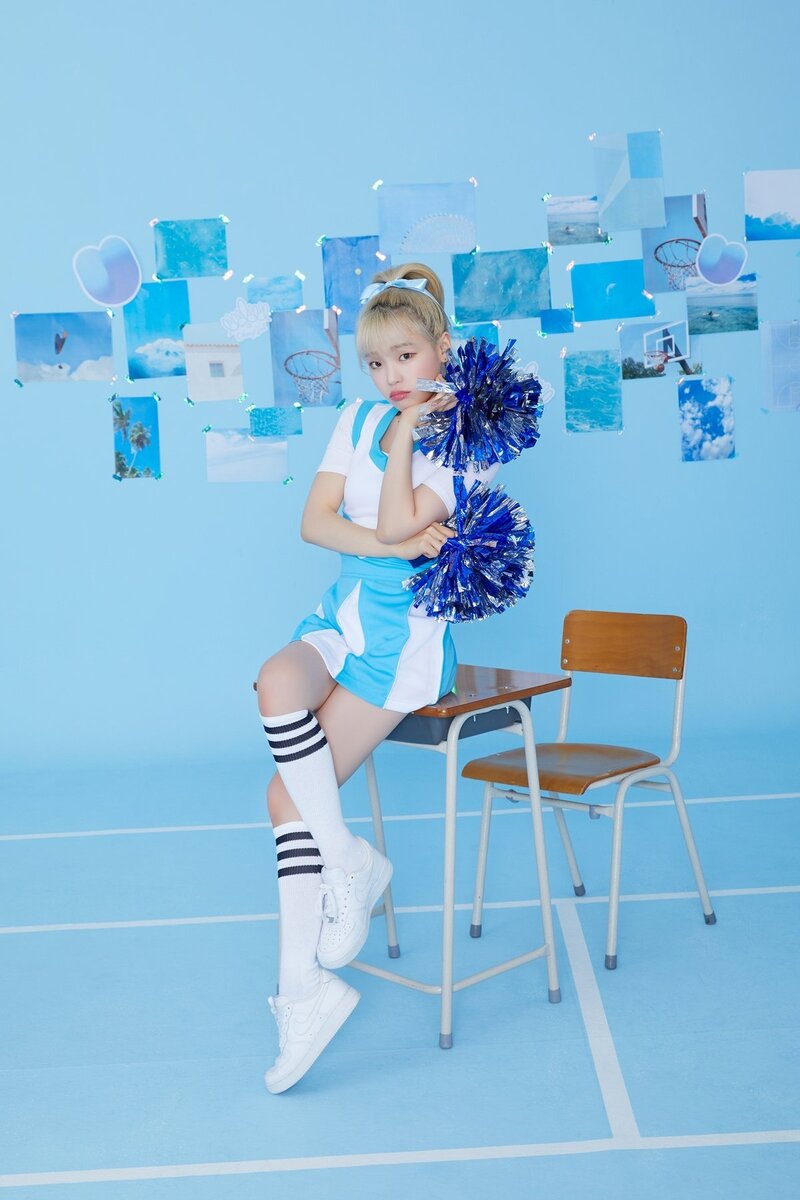 OH MY GIRL - Cute Concept 'Blizzard Blue' - Photoshoot by Universe documents 7