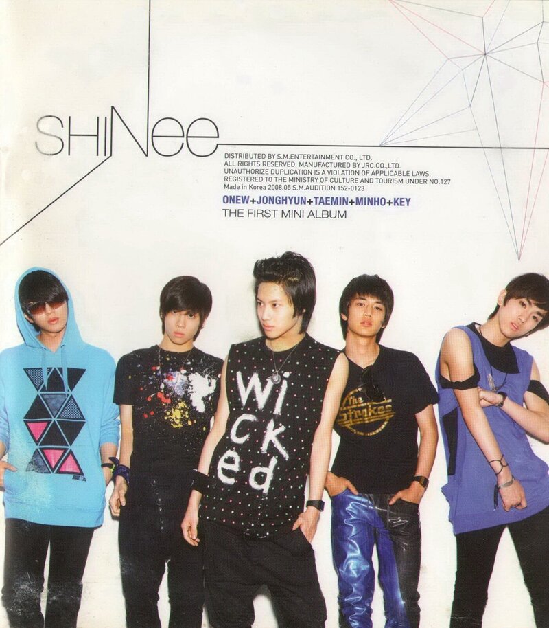 [SCANS] SHINee first mini album 'Replay' scans documents 3