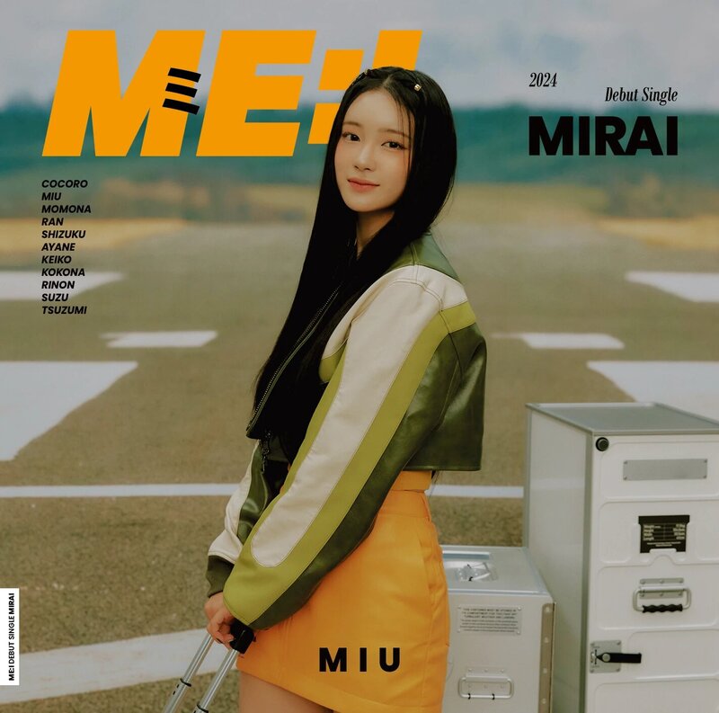 ME:I - MIRAI 1st Single Album teasers documents 9