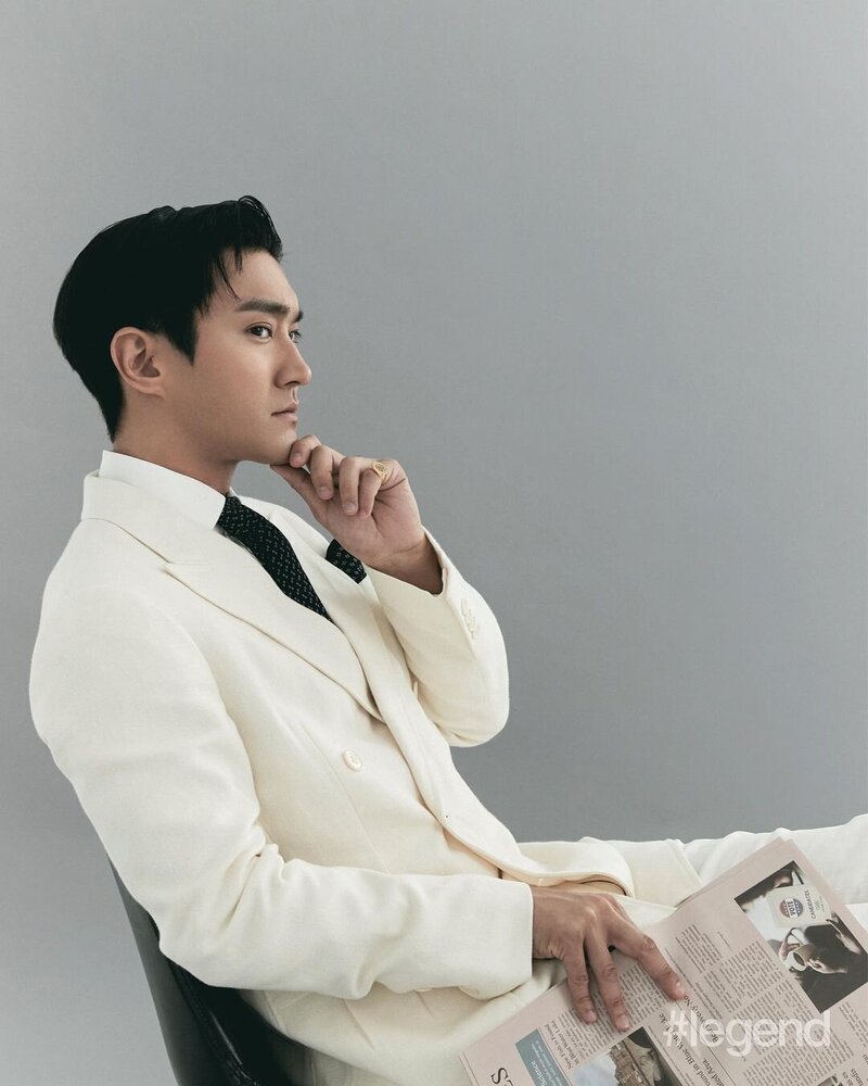 SUPER JUNIOR Siwon for #legend Magazine documents 7