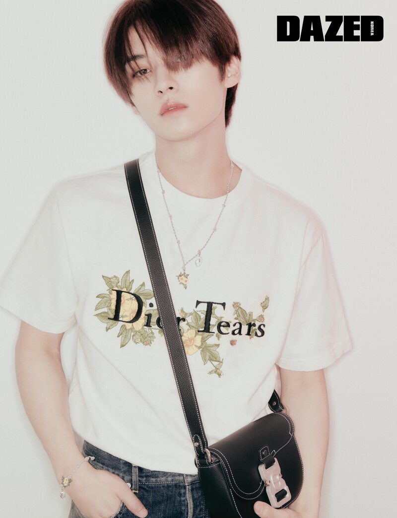 Stray Kids Lee Know, Seungmin, I.N for Dazed Korea X DIOR | July 2023 Issue documents 6
