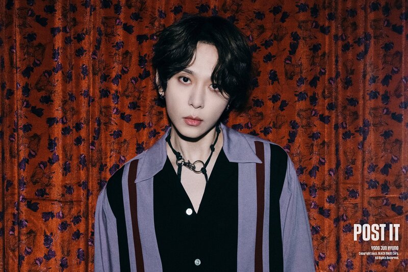 Yong Junhyung 'Post It' concept photos documents 2