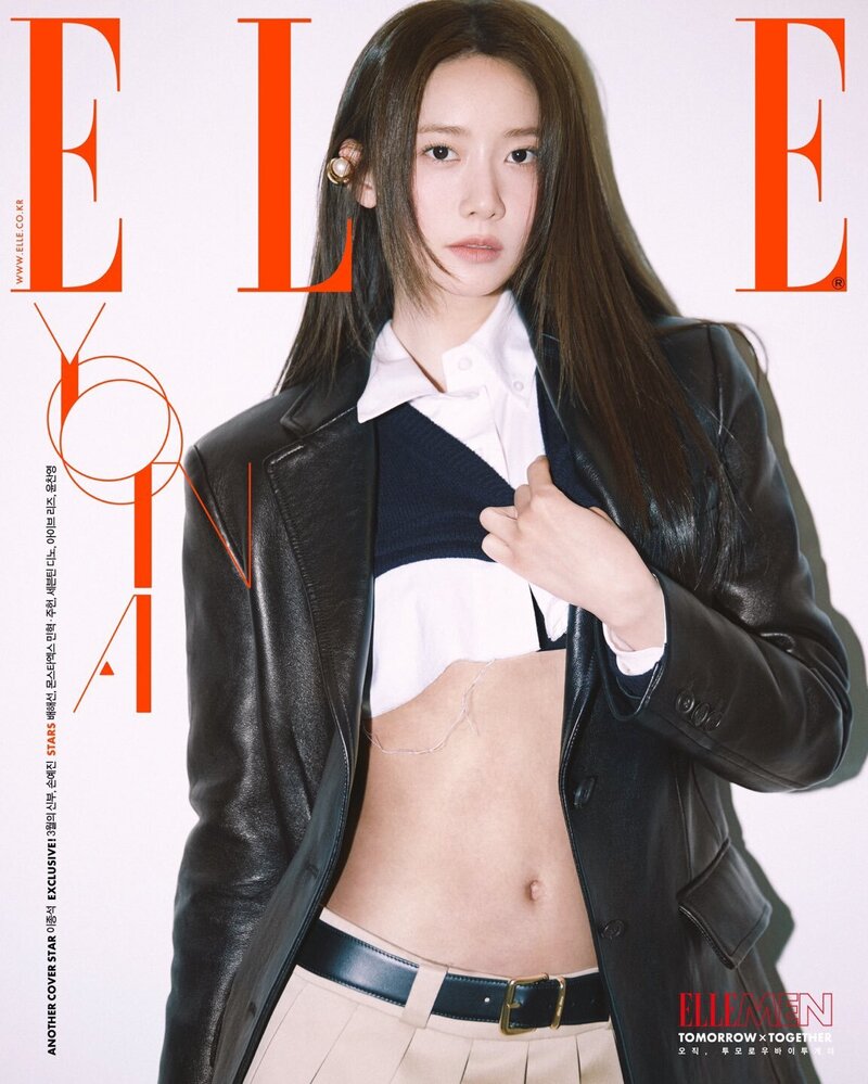 Yoona for ELLE Magazine March 2022 documents 2