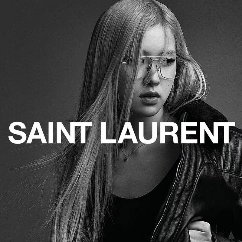 ROSÉ x Yves Saint Laurent Eyewear documents 1