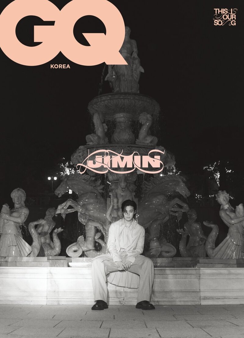 BTS Jimin for GQ Korea November 2023 Issue documents 3