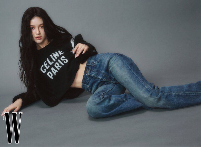 NewJeans Danielle x Celine for W Korea April 2024 Issue documents 7