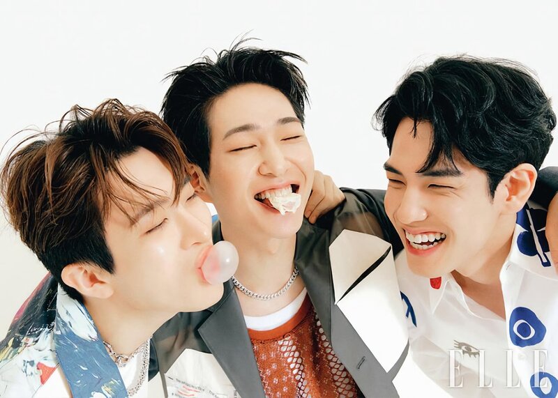 ONEW, WONPIL, and YOUNGJAE for ELLE Korea June Issue 2021 documents 12